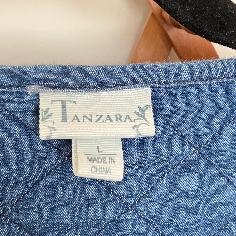 Blue Quilted Jacket - Picture 2 of 5